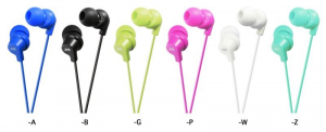 JVC HA-FX10-W fülhallgató fehér (Csúcskategóriás hangzás,L alakú csatlakozó)