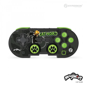 Hyperkin Pixel Art Miraculous Nintendo Switch/PC/Mac/Android "Fekete macska" BT kontroller (M01328-MTCN)