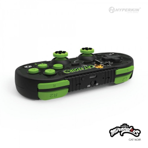 Hyperkin Pixel Art Miraculous Nintendo Switch/PC/Mac/Android "Fekete macska" BT kontroller (M01328-MTCN)