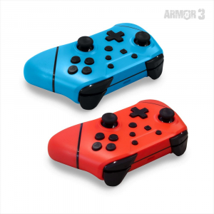 Armor3 NuChamp Nintendo Switch vezet&eacute;k n&eacute;lk&uuml;li kontroller k&eacute;k &eacute;s piros (M07467-BBRD)