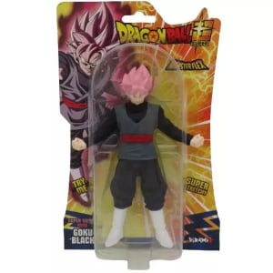 Aweco Monsterflex: nyújtható Dragon Ball figura - Black Goku Pink Szuper Csillagharcos