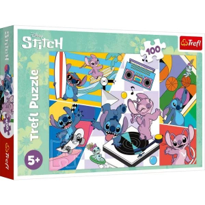 Trefl: Lilo&Stitch, Party time 100 darabos puzzle (16473)