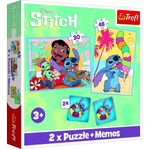 Trefl: Lilo&Stitch puzzle és memória játék (93585)