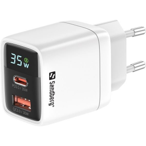 Sandberg 441-52 2in1 Charger töltő 1xUSB-C 1xUSB 35W