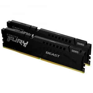 16GB 6000MHz DDR5 RAM Kingston Fury Beast Black EXPO CL30 (2x8GB) (KF560C30BBEK2-16)