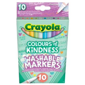 Crayola: kedves szavak vékonyhegyű filctoll készlet 10db (58-7827)