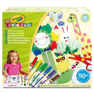 Crayola MiniKids: vidám foglalkoztató készlet 50db-os (81-8133)