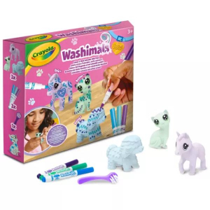 Crayola Washimals: pasztell állatkák játékszett (74-7511)