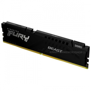16GB 6000MHz DDR5 RAM Kingston Fury Beast Black CL30 (KF560C30BB-16)