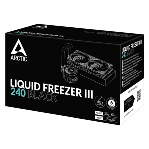 Arctic Liquid Freezer III 240 univerzális CPU vízhűtés fekete (ACFRE00134A)