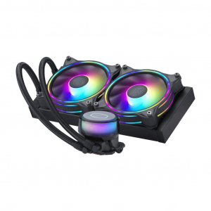 Cooler Master MasterLiquid ML240 Illusion univerzális CPU vízhűtés fekete (MLX-D24M-A18P2-R1)