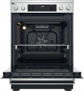 Whirlpool WS68V8CCXT elektromos tűzhely inox