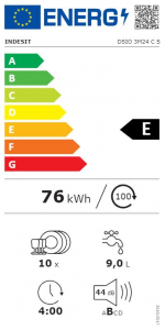 Indesit DSIO 3M24 C S mosogatógép