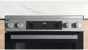 Whirlpool WS68V8CCXT elektromos tűzhely inox