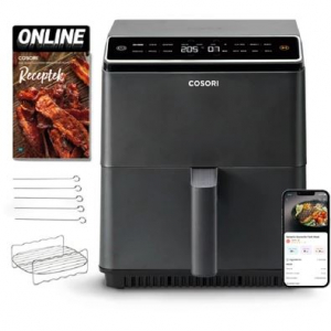 Cosori Dual Blaze forrólevegős sütő sötétszürke (CAF-P681S-KEUR)