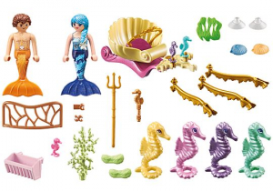 Playmobil Princess Magic Hableány csikóhalas hintóval (71500)