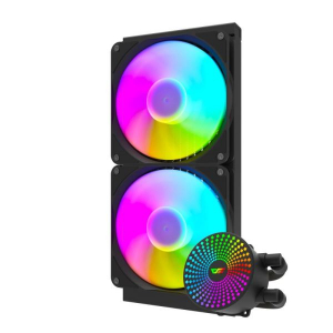 DarkFlash Radiant DC 280 ARGB univerz&aacute;lis CPU v&iacute;zhűt&eacute;s fekete