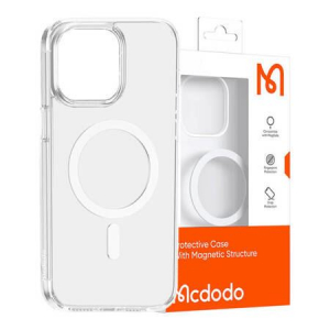 Mcdodo iPhone 15 mágneses tok átlátszó (PC-5330)