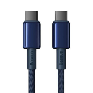 Baseus Tungsten Gold USB-C kábel 100W 2m kék (P10319800321-04)