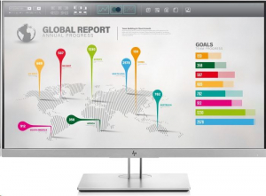 27" HP EliteDisplay E273q LED monitor fekete-ezüst (1441808) Silver