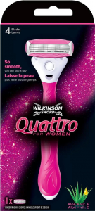 Wilkinson Quattro for Women női borotva + 1db fej
