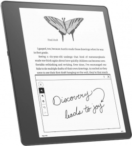 Amazon Kindle Scribe 2022 e-book olvas&oacute; 10.2" 16GB sz&uuml;rke pr&eacute;mium tollal (B09BRW6QBJ)