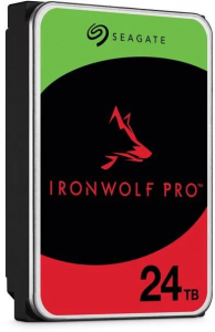 24TB Seagate 3.5" IronWolf Pro SATA NAS merevlemez (ST24000NT002)