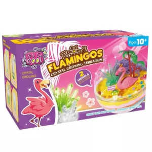 Csináld magad - Kristálynövesztő flamingó terrárium (5996055039773)