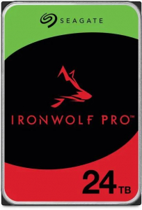 24TB Seagate 3.5" IronWolf Pro SATA NAS merevlemez (ST24000NT002)