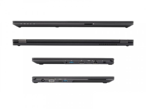 Fujitsu Lifebook U757 i5-6300U/8GB/256GB Laptop Wn 10 Home fekete - felújított!