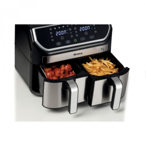 Ariete 4625 Airy Fryer Dual Metal forrólevegős sütő (2 x 4,5 liter)