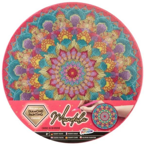 Grafix: Mandala gyémántkép kirakó 30cm (CA260016)