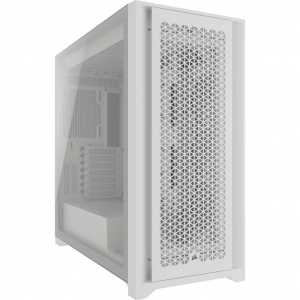 Corsair 5000D CORE AIRFLOW táp nélküli ablakos ház fehér (CC-9011262-WW)