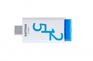 Pen Drive 512GB Philips USB-C 3.2 Gen 1 fehér-kék (PH142152)