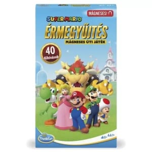 Thinkfun: Super Mario - Érmegyűjtés mágneses úti játék (9290)