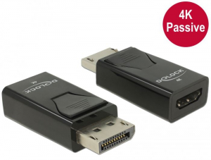 Delock Displayport 1.2 > HDMI adapter fekete (66234)