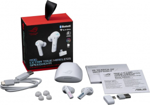 ASUS ROG Cetra True Wireless SpeedNova gamer fülhallgató fehér (90YH03Y0-BTUA10)