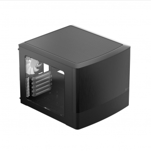 Fractal Design Node 804 táp nélküli microATX ház fekete (FD-CA-NODE-804-BL-W)
