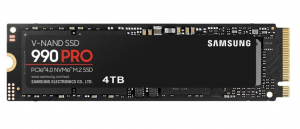 4TB Samsung 990 Pro  SSD 4TB M.2 2280 PCIe 4.0 x4 NVMe 2.0 SSD meghajtó (MZ-V9P4T0BW) 3 év garanciával!
