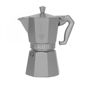 Bialetti Moka Exclusive 6 személyes kávéfőző ezüstszínű (9054)