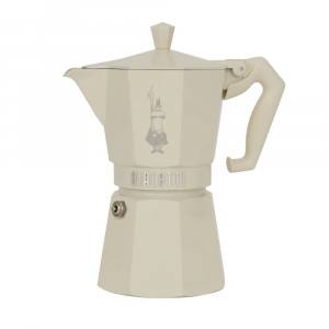 Bialetti Moka Exclusive 6 személyes kávéfőző krémszínű (9060)