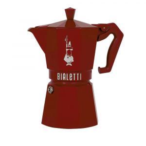 Bialetti Moka Exclusive 6 személyes kávéfőző piros (9056)