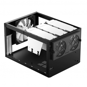 Fractal Design Node 304 táp nélküli fekete ház (FD-CA-NODE-304-BL)