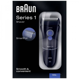 Braun S1 borotva, fekete, 130S-1