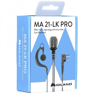 Midland MA 21-LK Pro Headset, fekete,  C1496.01