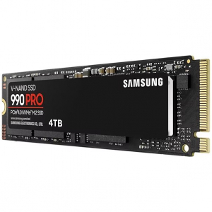 4TB Samsung 990 Pro  SSD 4TB M.2 2280 PCIe 4.0 x4 NVMe 2.0 SSD meghajtó (MZ-V9P4T0BW) 3 év garanciával!