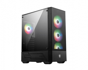 MSI MAG FORGE 112R táp nélküli ablakos ház fekete