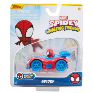 Jazwares Póki és csodálatos barátai: Spidey fém kisautó 7,5cm (SNF0195)