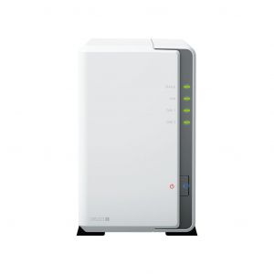 Synology DS223J 1GB hálózati adattároló NAS 2x4TB HDD-vel