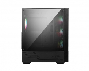 MSI MAG FORGE 112R táp nélküli ablakos ház fekete